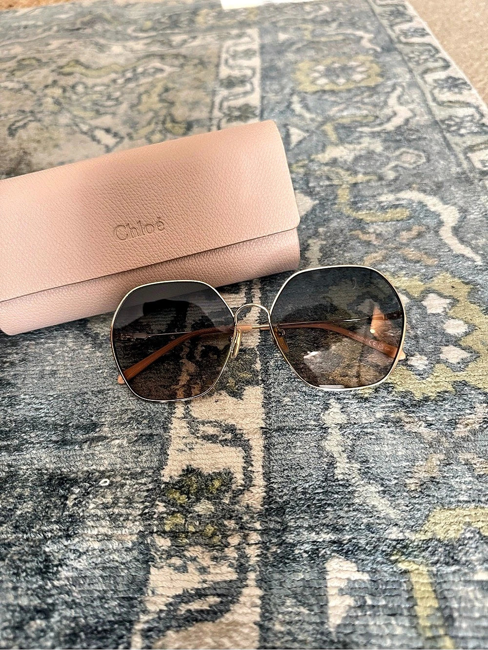 Chloé 61mm Gradient Irregular Round Sunglasses Brand New - Picture 3 of 7